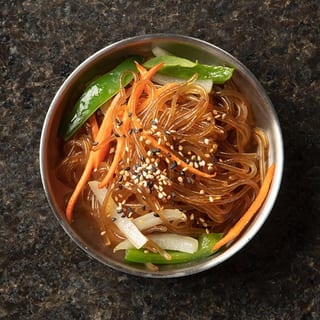 Japchae noodles